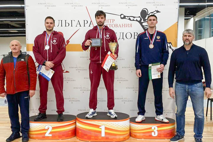 Фехтовальщик Вадим Анохин